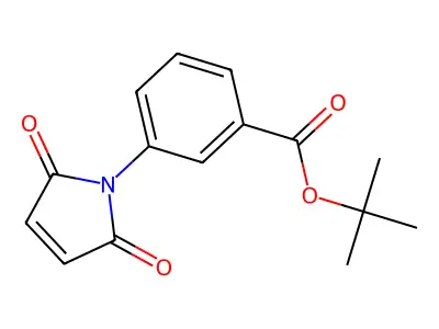 tert-Butyl 3-(2,5-dioxo-2,5-dihydro-1H-pyrrol-1-yl)benzoate structure