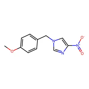 1-(4-Methoxybenzyl)-4-nitro-1H-imidazole structure