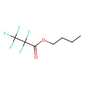 Butyl 2,2,3,3,3-pentafluoropropanoate structure
