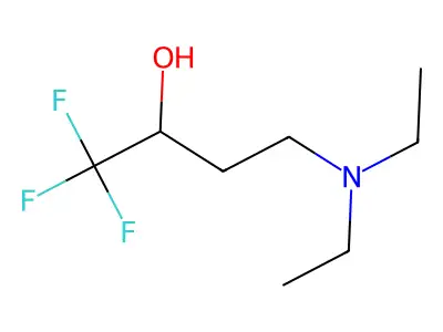 4-(Diethylamino)-1,1,1-trifluorobutan-2-ol structure