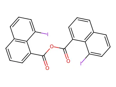 8-Iodo-1-naphthoic anhydride structure