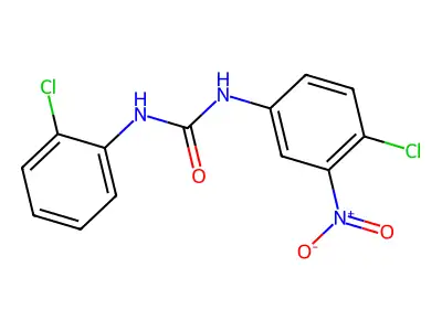 1-(4-Chloro-3-nitrophenyl)-3-(2-chlorophenyl)urea structure