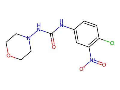 1-(4-Chloro-3-nitrophenyl)-3-morpholin-4-ylurea structure