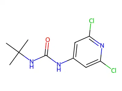 N-(tert-Butyl)-N'-(2,6-dichloro-4-pyridyl)urea structure