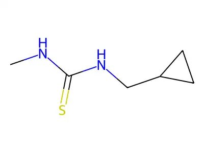 1-(Cyclopropylmethyl)-3-methylthiourea structure
