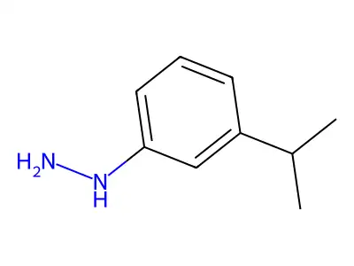 (3-Isopropylphenyl)hydrazine structure