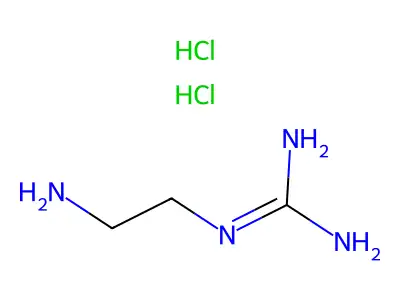 (2-Aminoethyl)guanidine dihydrochloride structure