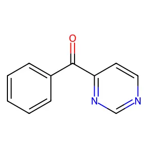 Phenyl(pyrimidin-4-yl)methanone structure