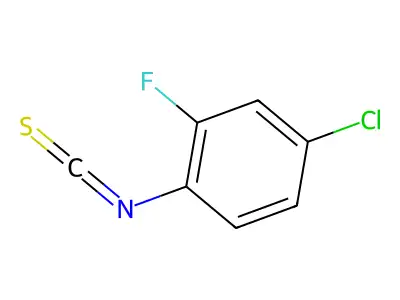 3-Chloro-2-fluorophenylisothiocyanate structure