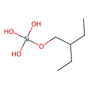 硅酸2-乙基丁酯 structure