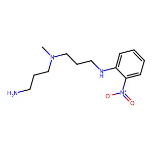1,3-Propanediamine, N1-(3-aminopropyl)-N1-methyl-N3-(2-nitrophenyl)- structure