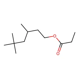 1-Hexanol, 3,5,5-trimethyl-, 1-propanoate structure