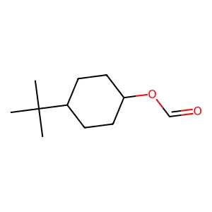 Cyclohexanol, 4-(1,1-dimethylethyl)-, 1-formate structure