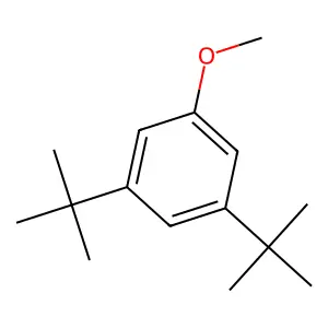 Benzene, 1,3-bis(1,1-dimethylethyl)-5-methoxy- structure