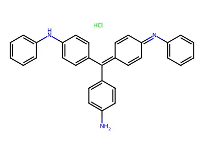 C31H25N3.ClH structure