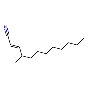2-Dodecenenitrile, 4-methyl- structure