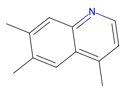 4,6,7-Trimethylquinoline structure