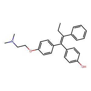 4-羥基-他莫西芬 structure