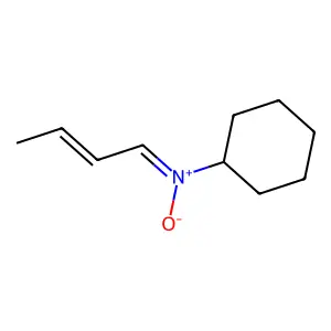 (2E)-2-Butenylidene(cyclohexyl)azane oxide structure