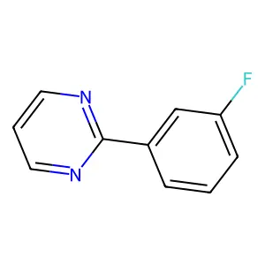 2-(3-Fluorophenyl)pyrimidine structure