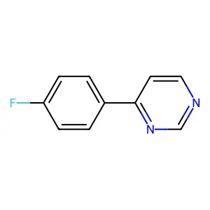 4-(4-Fluorophenyl)pyrimidine structure