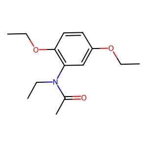 N-(2,5-二乙氧基苯基)-N-乙基乙酰胺 structure