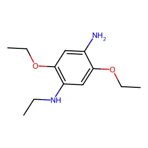 1,4-Benzenediamine, 2,5-diethoxy-N1-ethyl- structure