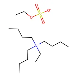 1-Butanaminium, N,N-dibutyl-N-ethyl-, ethyl sulfate (1:1) structure