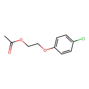 2-(4-Chlorophenoxy)ethyl acetate structure