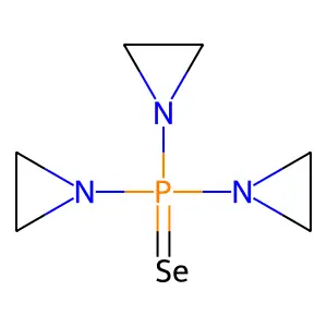 Tris(aziridin-1-yl)-selanylidene-lambda5-phosphane structure