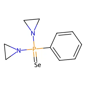 Bis(aziridin-1-yl)-phenyl-selanylidene-lambda5-phosphane structure
