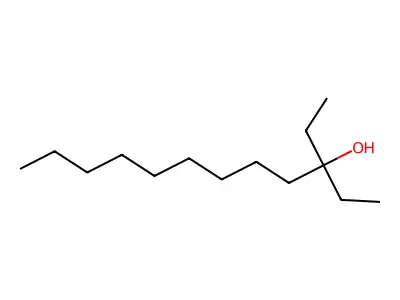 3-Ethyl-3-dodecanol structure