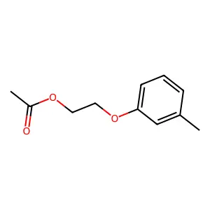 2-(3-Methylphenoxy)ethyl acetate structure