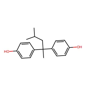 4,4'-(4-Methylpentane-2,2-diyl)diphenol structure