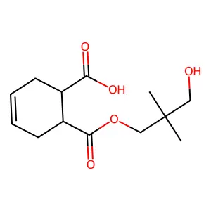 4-Cyclohexene-1,2-dicarboxylic acid, ester with 2,2-dimethyl-1,3-propanediol structure