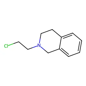 2-(2-chloroethyl)-3,4-dihydro-1H-isoquinoline structure