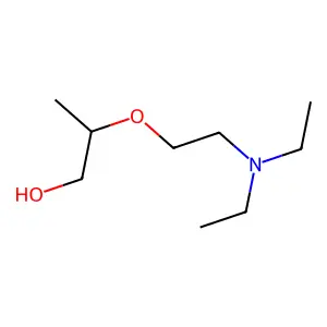 Poly(oxy(methyl-1,2-ethanediyl)), alpha-(2-(diethylamino)ethyl)-omega-hydroxy- structure