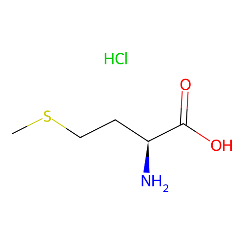 Methionine hydrochloride structure