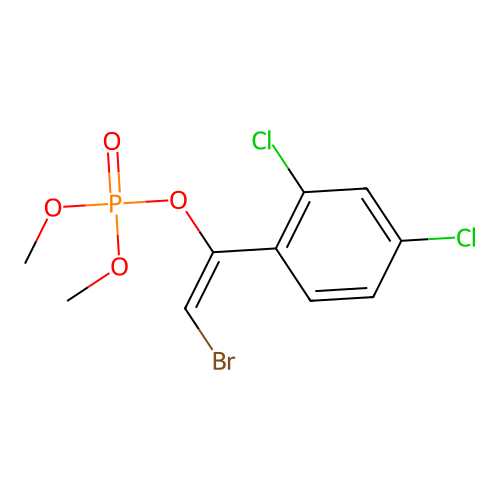 Methylbromfenvinphos structure