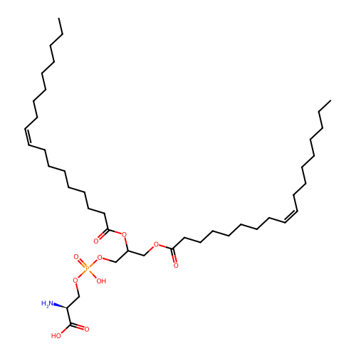 Dioleyl phosphatidylserine structure