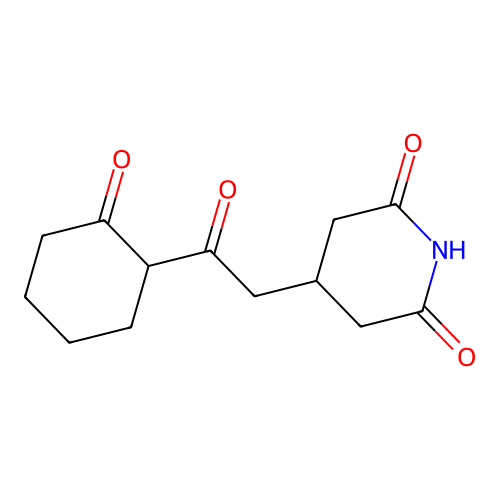 4-[2-Oxo-2-(2-oxocyclohexyl)ethyl]piperidine-2,6-dione structure