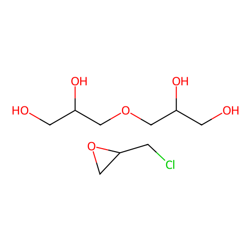 3,3'-Oxydi(propane-1,2-diol)--2-(chloromethyl)oxirane (1/1) structure