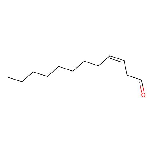 3-Dodecenal, (3Z)- structure