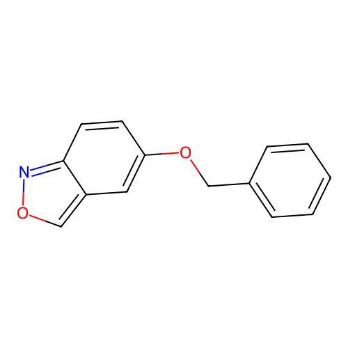 5-Phenylmethoxy-2,1-benzoxazole structure