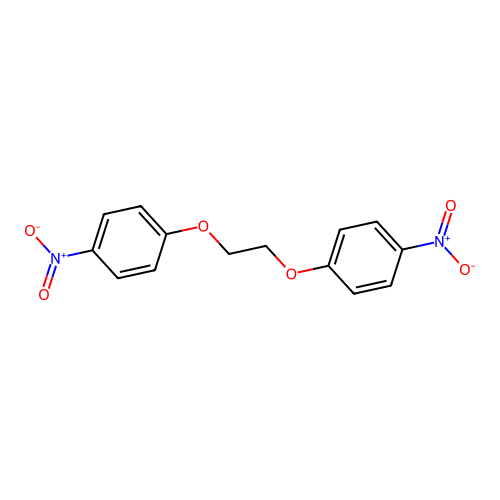 1,2-Bis(4-nitrophenoxy)ethane structure