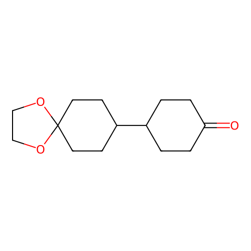 4-(1,4-Dioxa-spiro(4.5)dec-8-yl)-cyclohexanone structure
