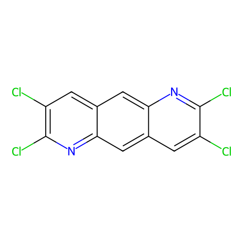 2,3,7,8-Tetrachloropyrido[2,3-g]quinoline structure