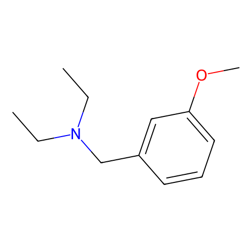N-乙基-N-(3-甲氧基苄基)乙胺 structure