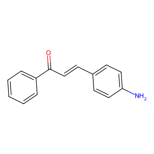2-Propen-1-one, 3-(4-aminophenyl)-1-phenyl- structure