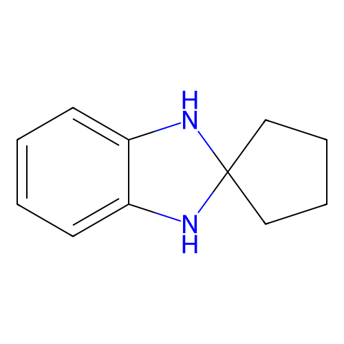 Spiro[1,3-dihydrobenzimidazole-2,1'-cyclopentane] structure